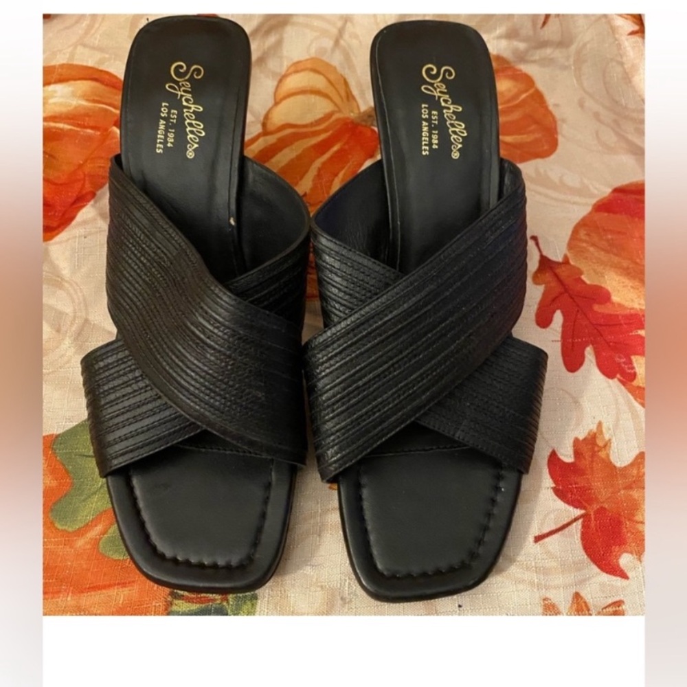 Seychelles Black Women's heel size 10